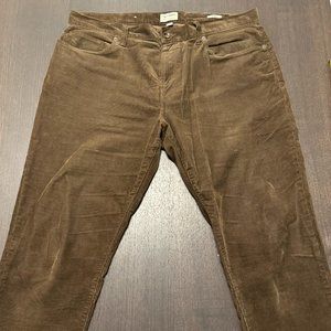 Todd Snyder Brown Corduroy Pants